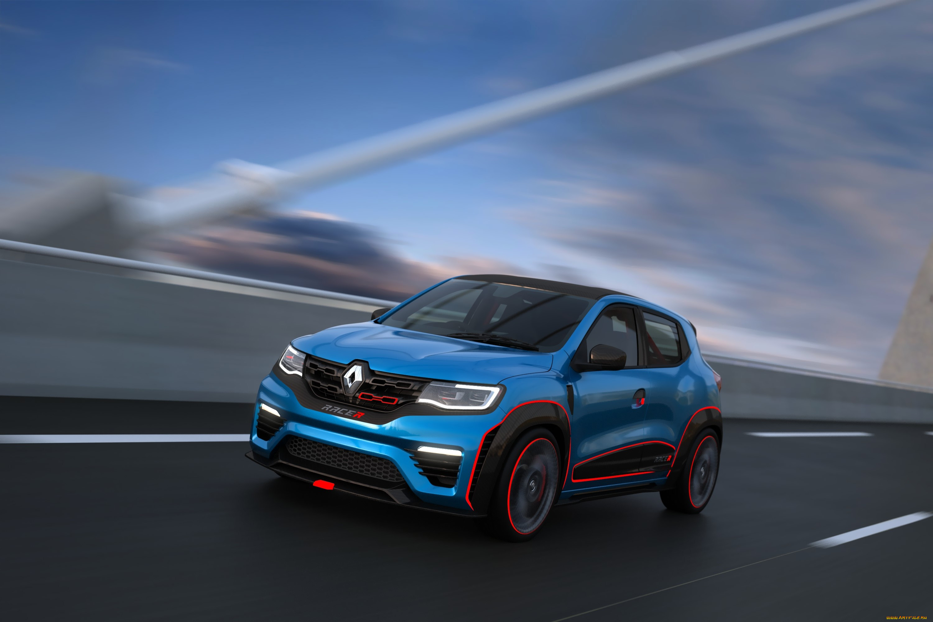 , renault, kwid, racer, concept, 2016